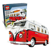 Конструктор 21001 Lepin Creator Автобус Фольксваген Т1 Camper Van (аналог LEGO Creator 10220) 1354 деталей