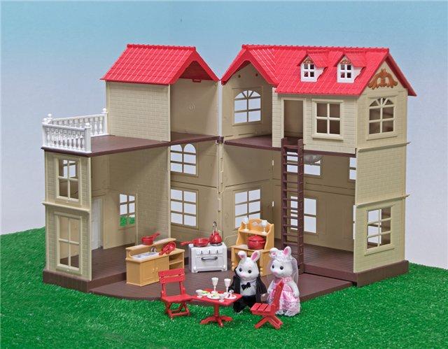 Кукольный домик для кукол Happy Family, арт. 012-10 - фото 1 - id-p67470420