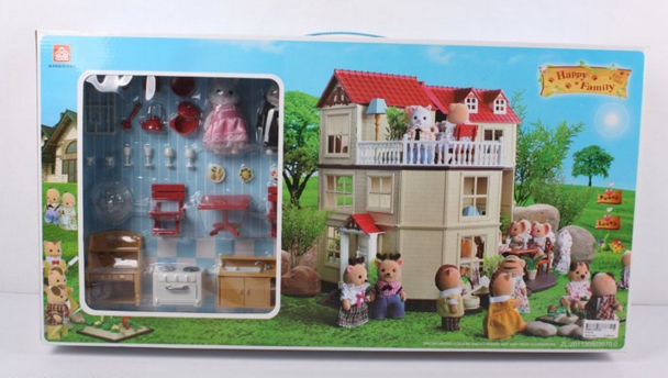Кукольный домик для кукол Happy Family, арт. 012-10 - фото 5 - id-p67470420