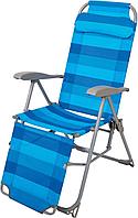Кресло - шезлонг складное Ника К3 (К3), голубое