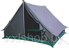 Четырехместная однослойная брезентовая палатка Домик 4 Б