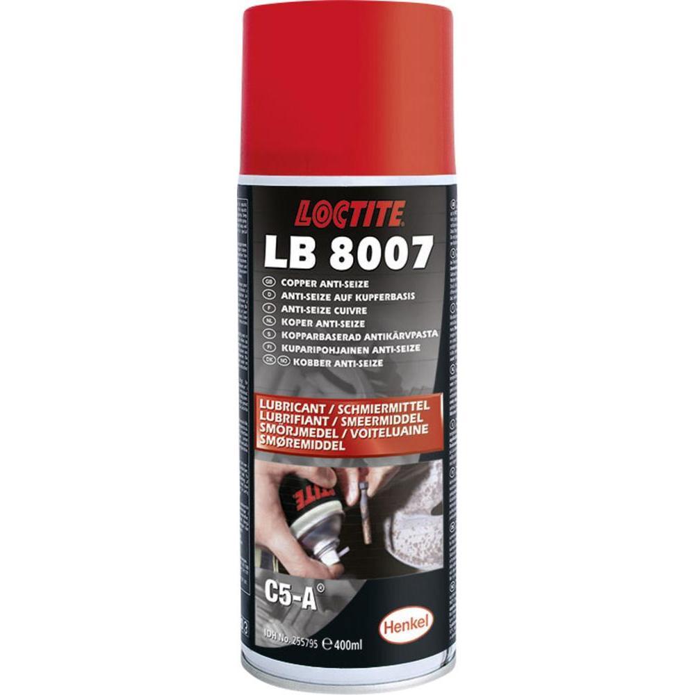 Противозадирная смазка Loctite LB 8007 медная, аэрозоль 400 мл - фото 1 - id-p67479056