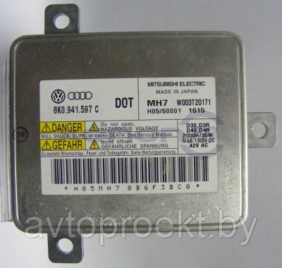 Блок розжига Mitsubishi D3S 8K0.941.597 W003T18471