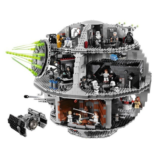 Конструктор Lele Star Wars 35000 "Звезда Смерти" (аналог Lego Star Wars 10188) 3803 детали - фото 3 - id-p67492905