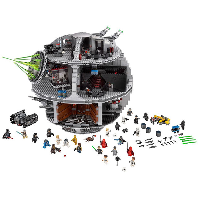 Конструктор Lele Star Wars 35000 "Звезда Смерти" (аналог Lego Star Wars 10188) 3803 детали - фото 6 - id-p67492905