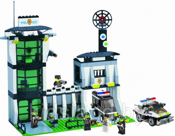 Детский конструктор «Полицейский участок» 129