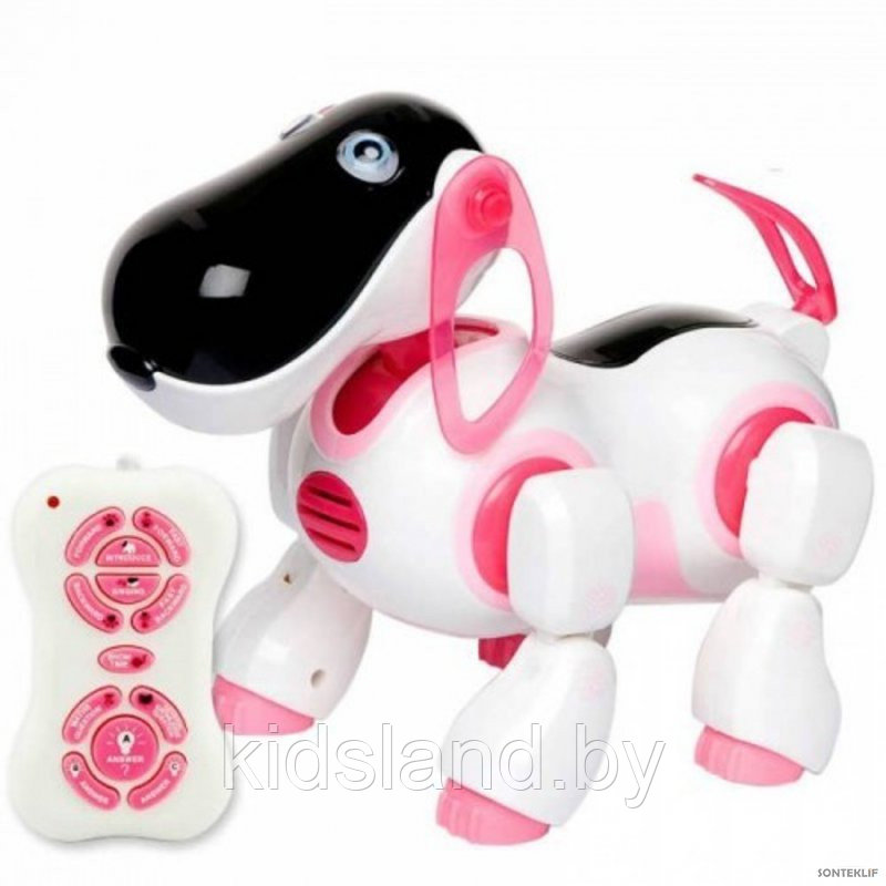 Игрушка Робот собака "Ки-Ки" на Р/У 2089 Розовый - фото 1 - id-p67494655