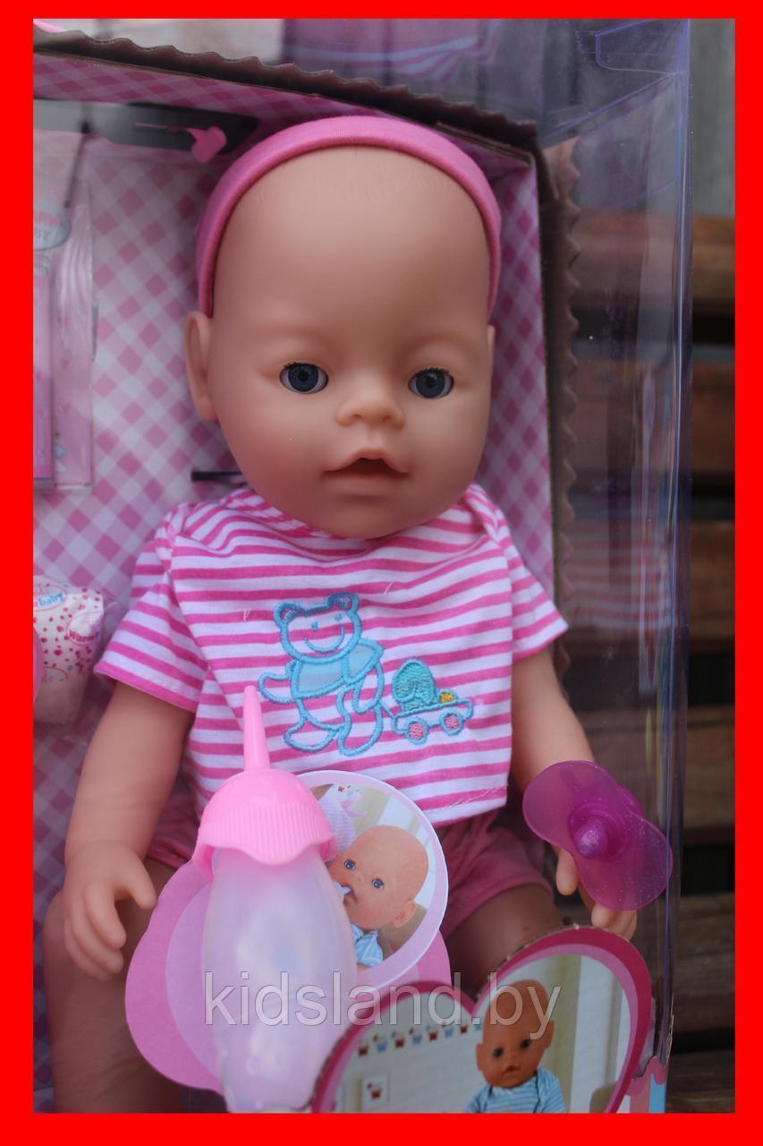 Кукла пупс Беби Варм (Baby Warm) аналог Беби Борн (Baby Born) арт. 8008 - фото 2 - id-p67494701