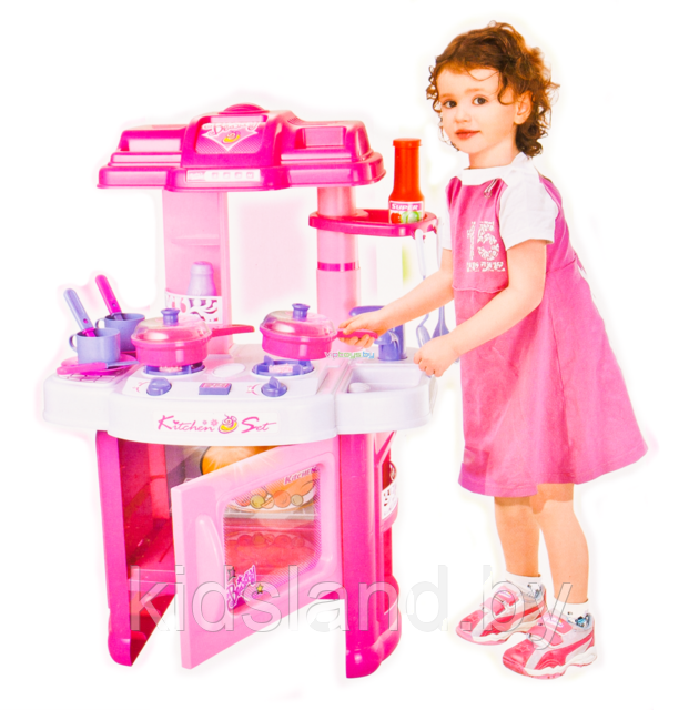 Детская кухня, арт. 008-26 розовая - фото 5 - id-p67494722