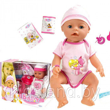 Кукла пупс  Беби Варм (Baby Warm) аналог Беби Борн (Baby Born) RT 05068-1, фото 1