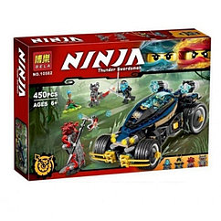 Конструктор Ниндзя го NINJAGO Самурай VXL 10582, 450 дет, аналог Лего Ниндзяго (LEGO) 70625