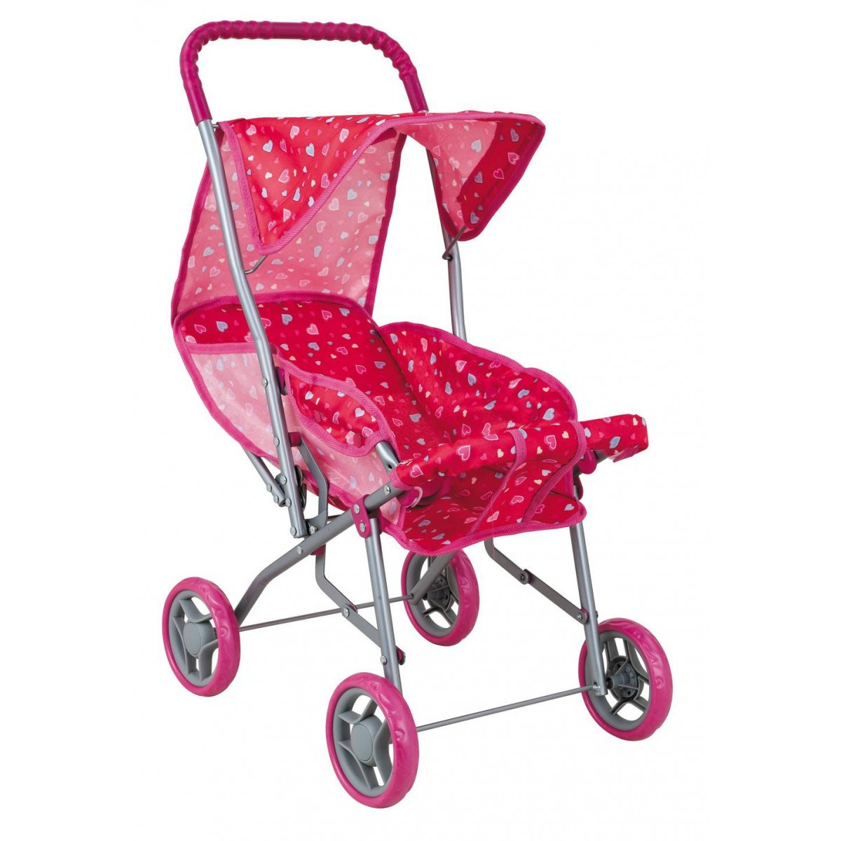 КОЛЯСКА ДЛЯ КУКОЛ Buggy Boom Mixy АРТ.8807 С КРЫШЕЙ