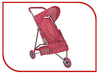 КОЛЯСКА ДЛЯ КУКОЛ Buggy Boom Mixy АРТ.8839 С КРЫШЕЙ