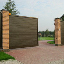 Ворота откатные (уличные, сдвижные)