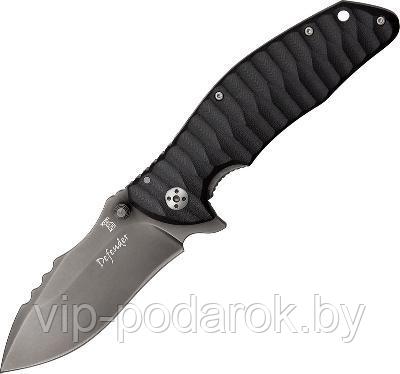 Нож Defender Flipper, Titanium Frame Lock, Black PVD - Coated Blade