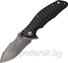 Нож Defender Flipper, Titanium Frame Lock, Black PVD - Coated Blade