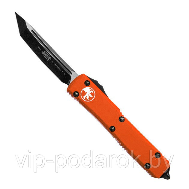 Нож автоматический выкидной Microtech Ultratech Orange - фото 1 - id-p67523883