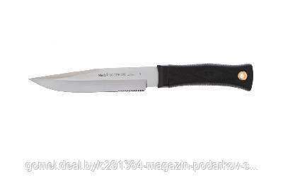 Нож Scorpion, Satin Finish Combo Blade, Kraton Handle