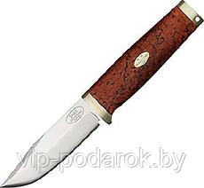 Нож в подарочной коробке Jarl Curly Birch Scandi Knife