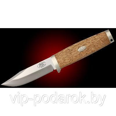 Нож Jarl Curly Birch Scandi Knife - фото 1 - id-p67523940