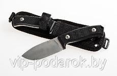 Нож Hunting, Satin Finish D2 Tool Steel, Black G10 Handle