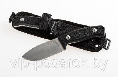 Нож Hunting, Satin Finish D2 Tool Steel, Black G10 Handle - фото 1 - id-p67523941