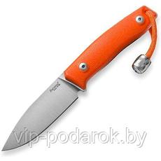 Нож M1, Satin Finish M390 Steel, Orange G-10 Handle