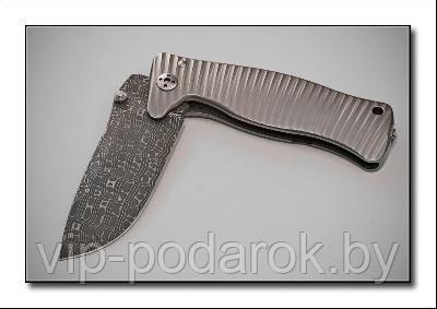 Нож SR-1, Chad Nichols Damascus "Iguana" Pattern - фото 1 - id-p67523948
