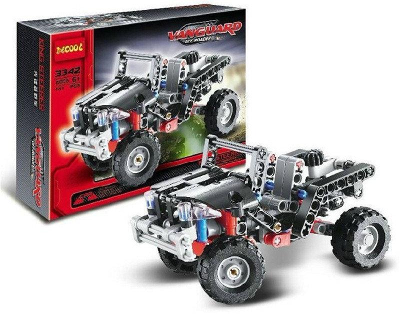 Конструктор Decool 3342 (аналог Lego Technik) "Джип Off - Road" 141 деталей - фото 1 - id-p67528895