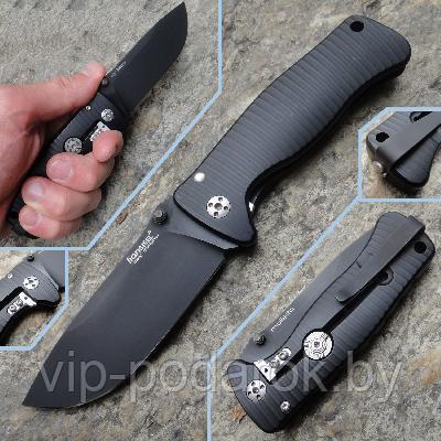 Нож SR-2 Mini, Black PVD-Coated Sleipner Stainless Steel - фото 1 - id-p67524030