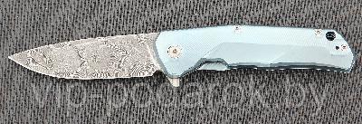 Нож T.R.E. BL - Three Rapid Exchange Damasteel® AB "Thor™" Pattern