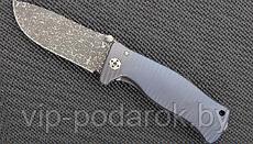 Нож SR-1, Chad Nichols Damascus "Lizard" Pattern