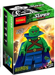 Минифигурка Марсианский Охотник (Martian Manhunter) 0212 из серии Супер герои, аналог Lego Супер Герои