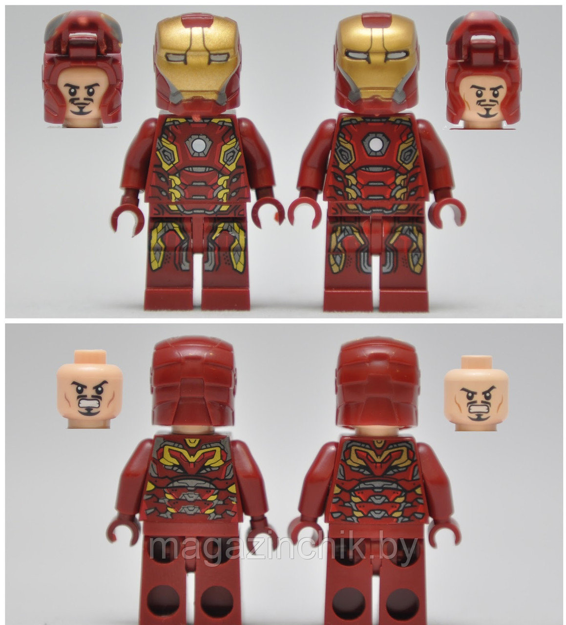 Минифигурка Железный человек MK45 0217 из серии Супер герои, аналог Lego Супер Герои - фото 2 - id-p67563792