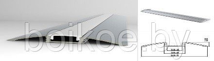 Ступенчатый алюминиевый профиль SK-913, фото 2