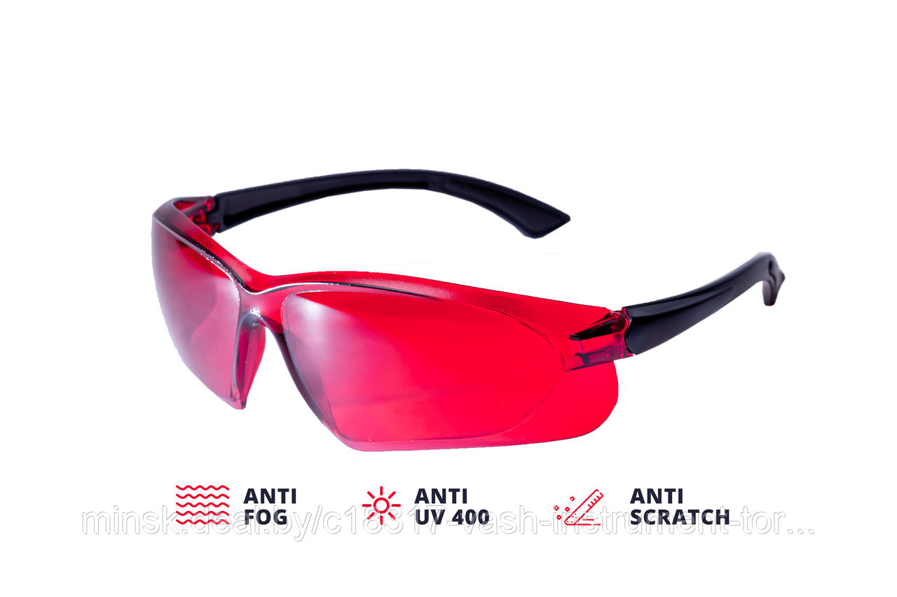 Лазерные очки ADA VISOR RED laser glasses 