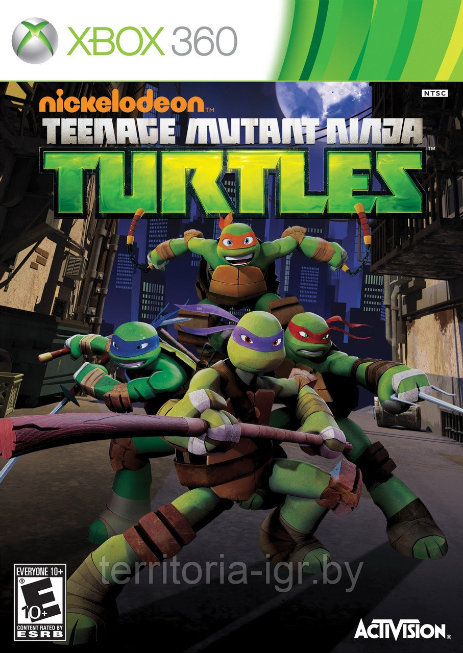 Teenage Mutant Ninja Turtles Xbox 360 - фото 1 - id-p67592536