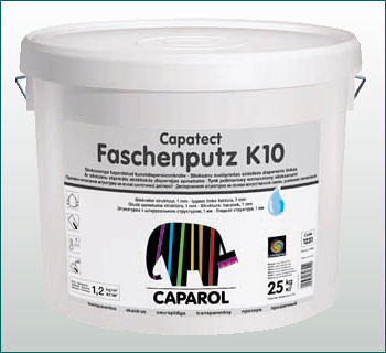 Штукатурка декоративная Caparol Capatect Faschenputz K10 , 25 кг - фото 1 - id-p3025982