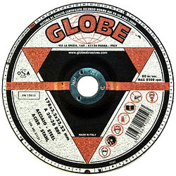 Шлифовальный абразивный круг GLOBE 180х7,0х22,2 A24-36R