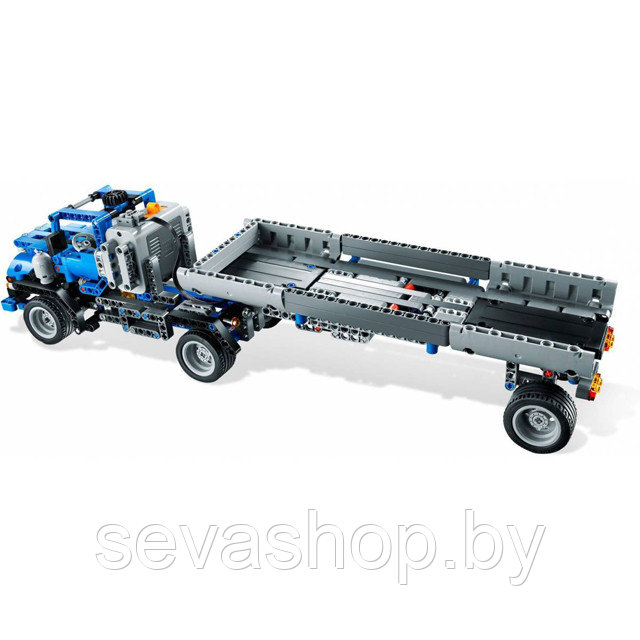 Конструктор Lepin Technician 20027 "Контейнеровоз" (аналог Lego Technic 8052) 720 деталей - фото 7 - id-p67597971