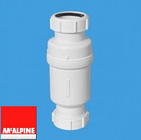 Сифон сухой гидрозатвор McAlpine MRNRV40C-PB, d=40 mm