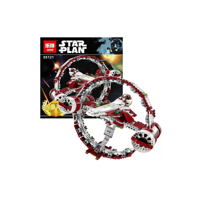 Конструктор Lepin 05121 "Звездный истребитель джедаев с гипердвигателем" (аналог Lego Star Wars 75191) 860 дет