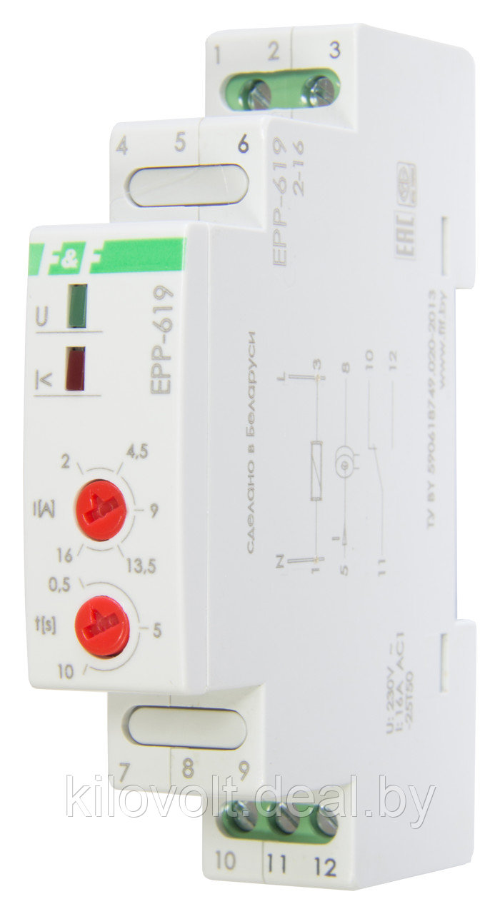Реле тока EPP-619 - фото 1 - id-p67601900