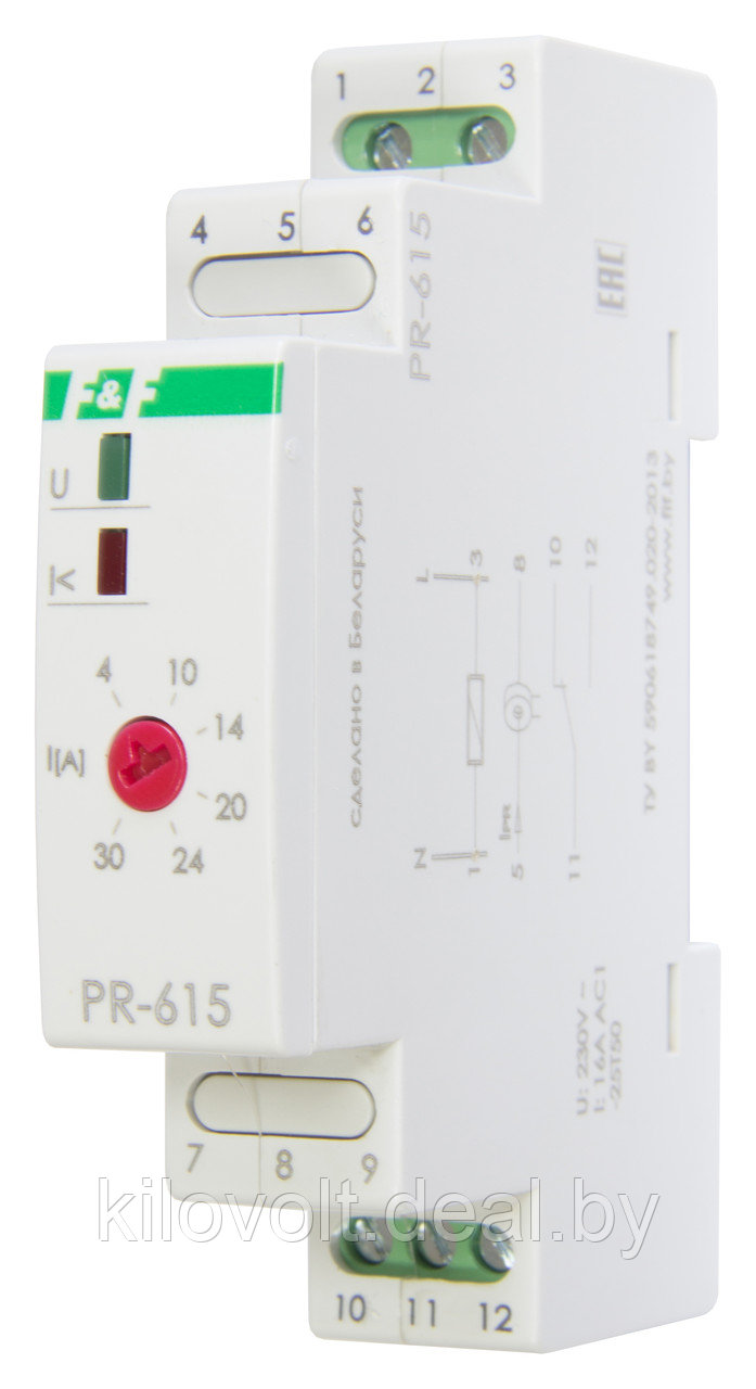 Реле тока PR-615 - фото 1 - id-p67602214