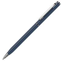 Ручка шариковая Slim Silver (под синий металл)