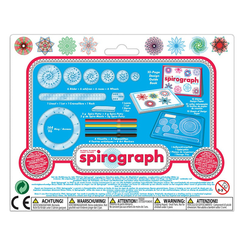 Спирограф Starter Set (Spirograph) - фото 3 - id-p67606184