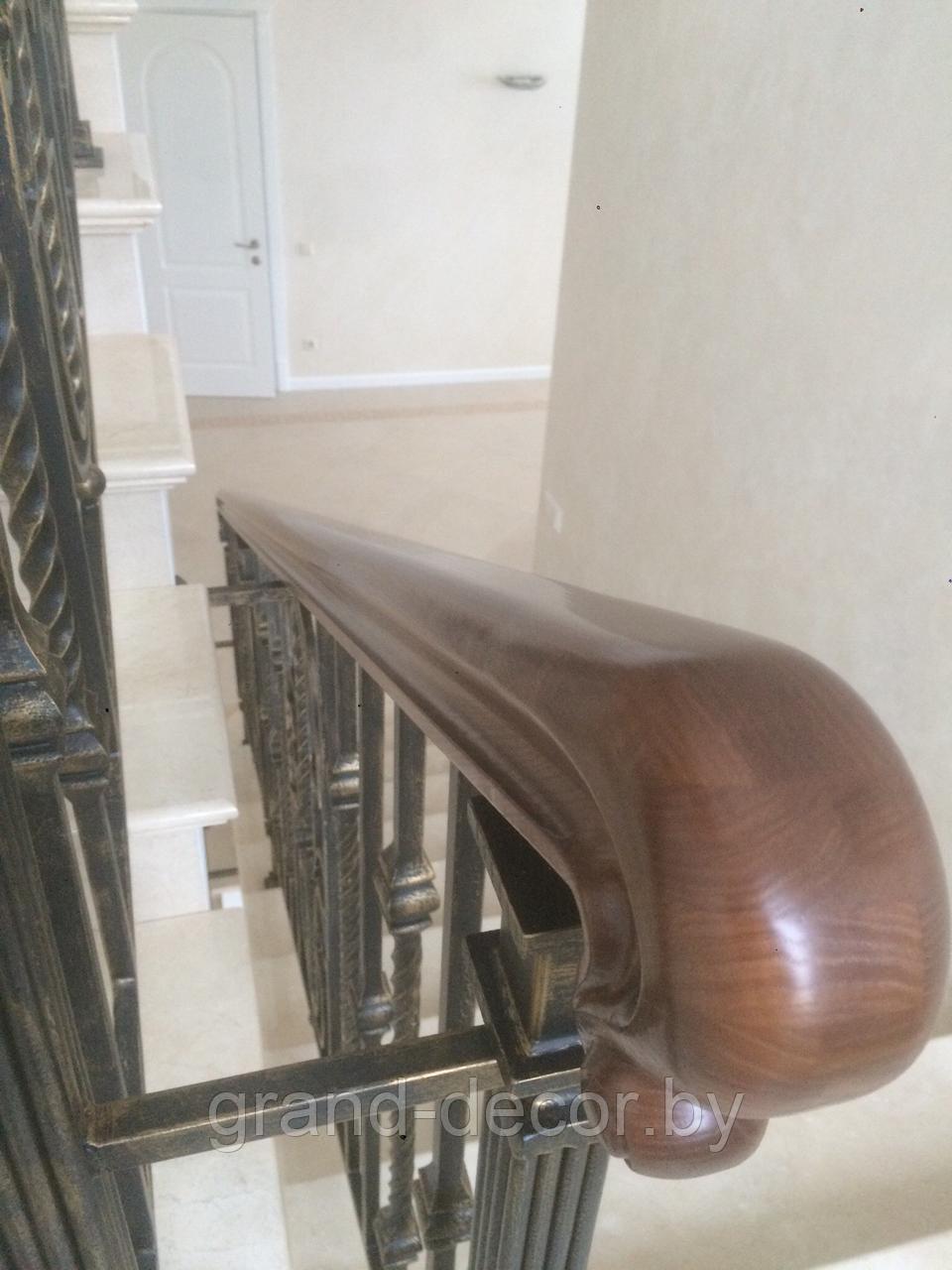 Изготовление и реставрация деревянных перил, поручней для лестниц - фото 5 - id-p67606877