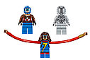 Конструктор 10673 Супергерои Воздушная погоня Капитана Америка аналог Лего 76076, фото 2