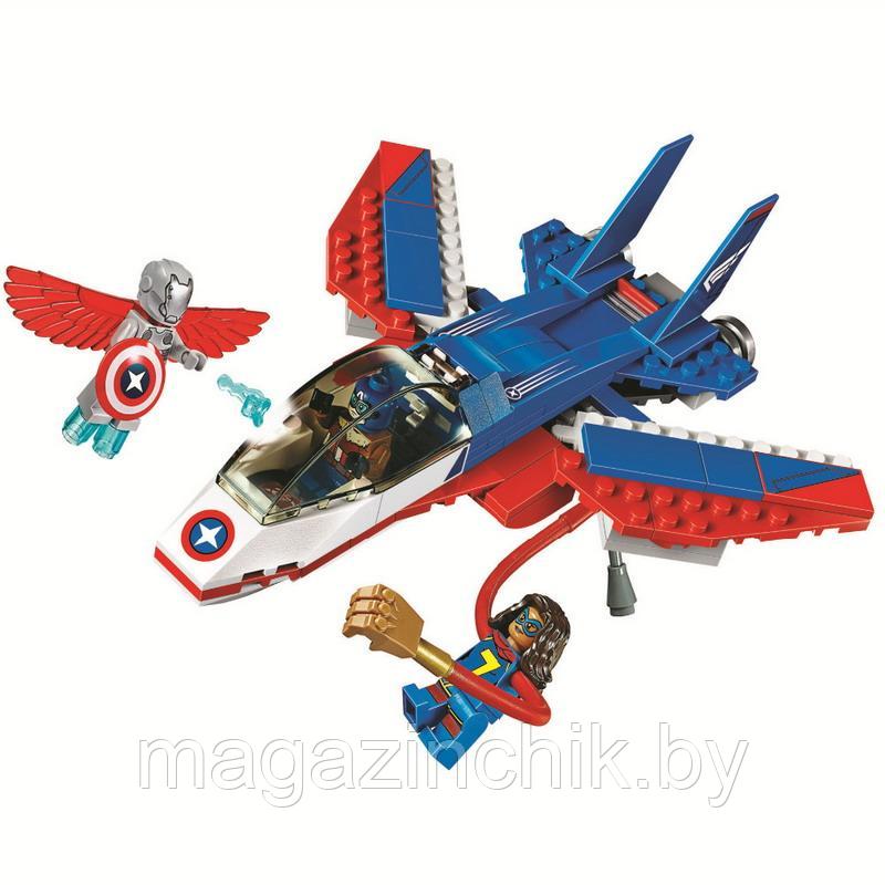 Конструктор 10673 Супергерои Воздушная погоня Капитана Америка аналог Лего 76076 - фото 3 - id-p67606548