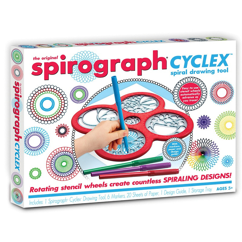 Спирограф Cyclex (Spirograph) - фото 1 - id-p67606900